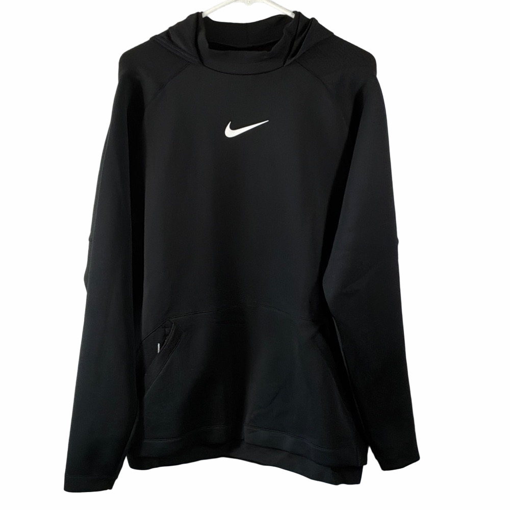 Nike Black Pullover with White Swoosh
